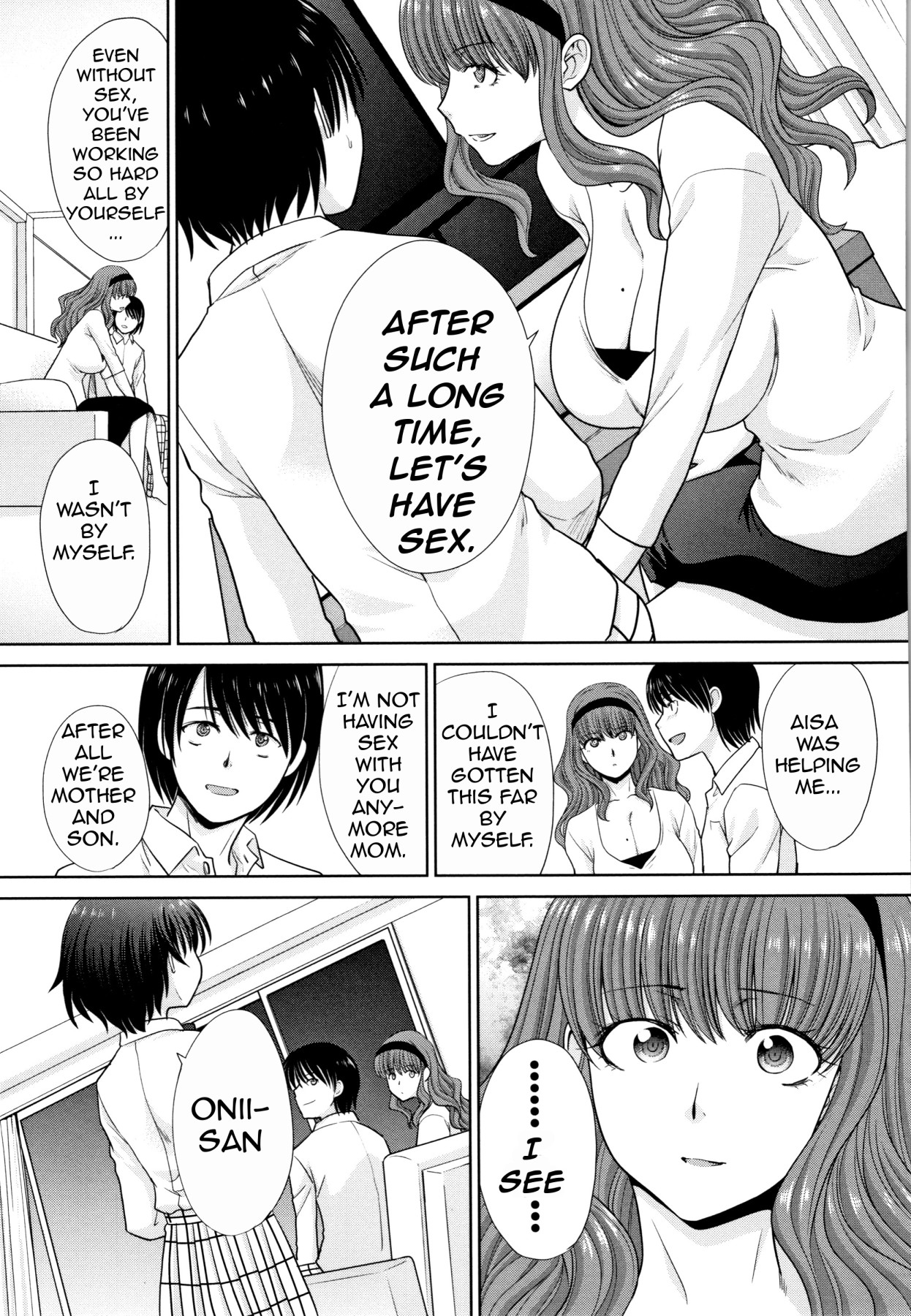 Hentai Manga Comic-Mother and Younger Sister-Read-71